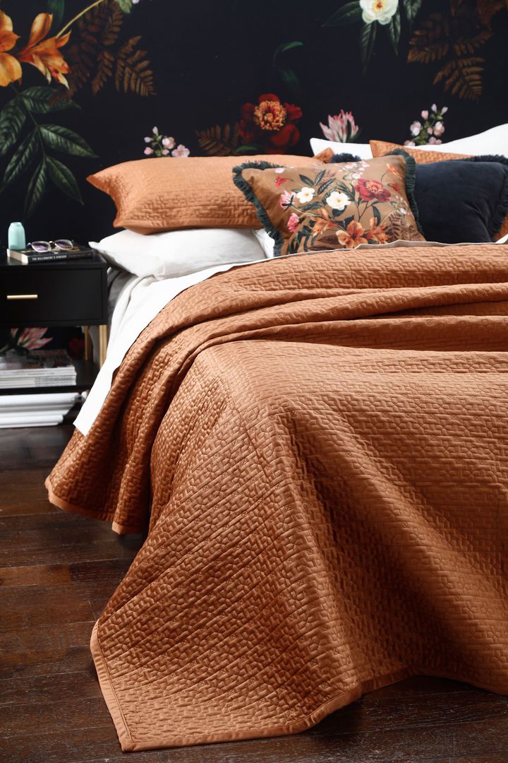 MM Linen - Terrace Bedspread Set - Ginger image 3